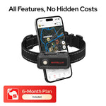 UK-SATELLAI Collar Go + Plan Bundle okos GPS-es kutyanyakörv élő nyomkövetéssel és egészségfigyeléssel